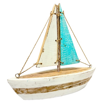 Sailboat Wood Decor